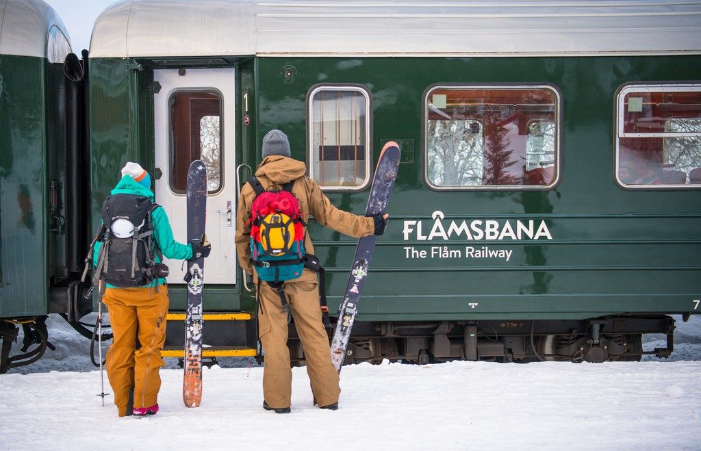 Myrkdalen voss Freeride the Fjord Norway ski skitouring winter Scandinavia Adam Attew