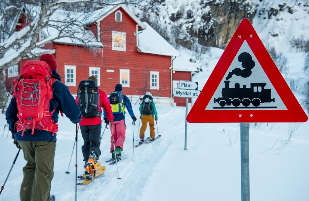 Myrkdalen voss Freeride the Fjord Norway ski skitouring winter Scandinavia Adam Attew