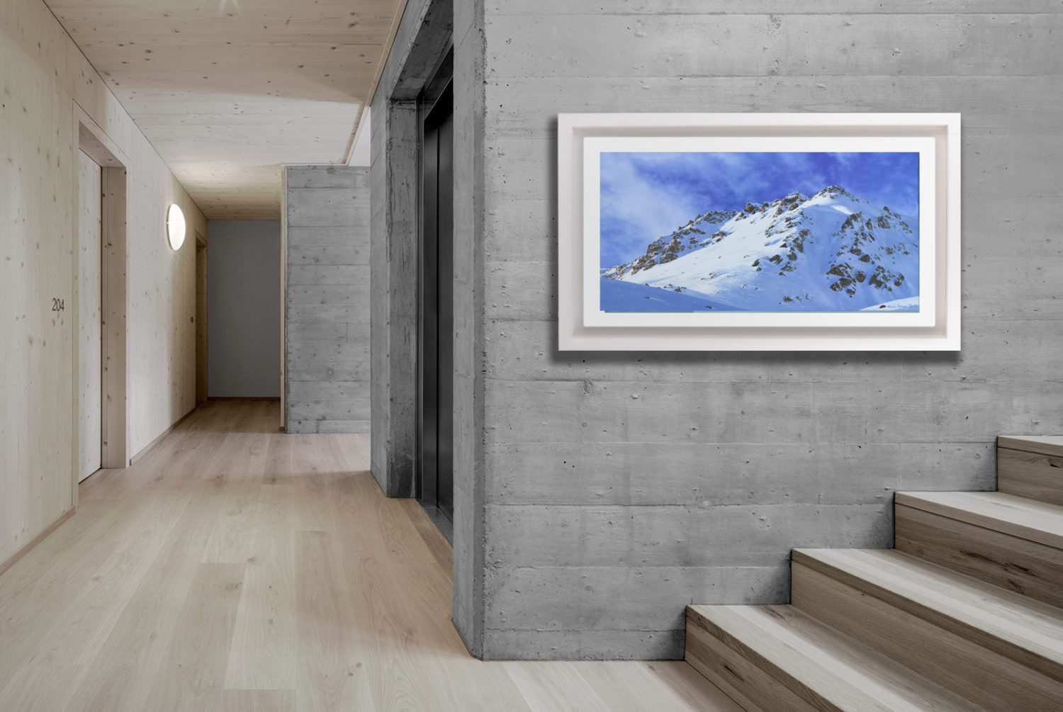 Switzerland St.Moritz Diavolezza Attew Painting Landscape artist art ski snowboard mountain winter Snow Alpine Alps Montagne Alpes