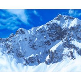 Austria Lech Attew Painting Landscape artist art ski snowboard mountain winter Snow Alpine Alps Montagne Alpes